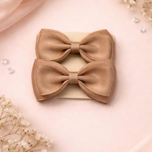 Set de 2 lazos marron