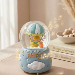 Esfera musical - Globo aire azul